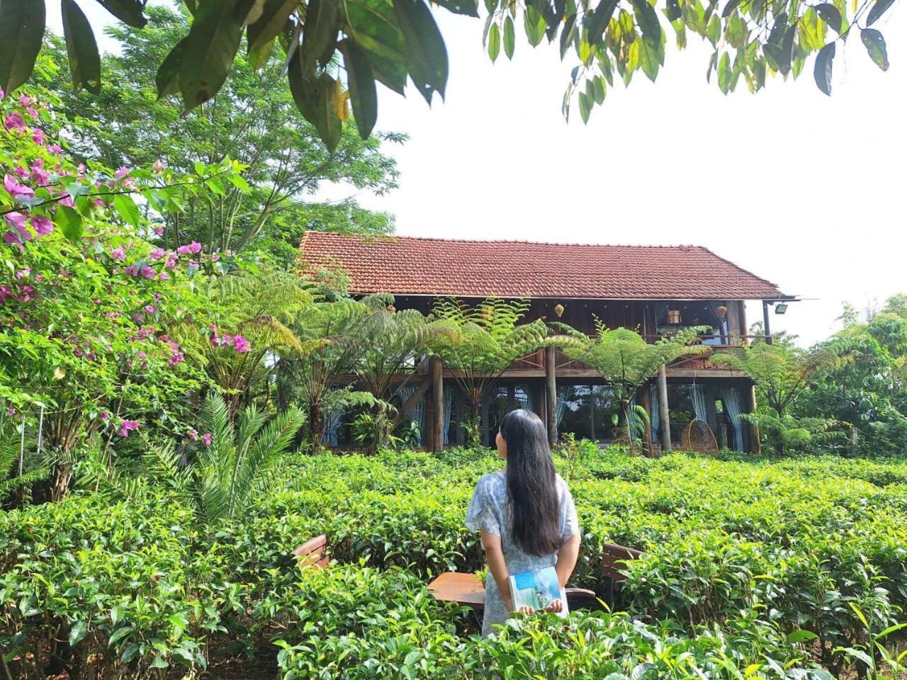 Tea Garden House Villa Bao Loc Bagian luar foto